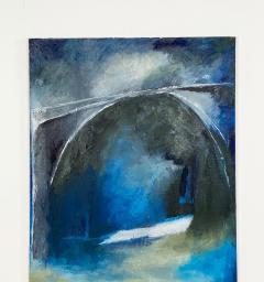 Bridge in Blue American Circa 1950 - 1632249