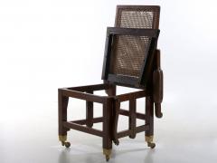 British Campaign Mahogany Knock Down Antique Armchair Johnstone Jeanes - 4497099