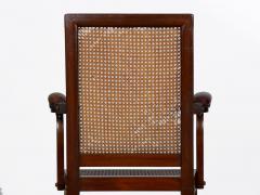 British Campaign Mahogany Knock Down Antique Armchair Johnstone Jeanes - 4497106