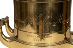 British Colonial Bronze Measure For City Of Calcutta India - 4144411