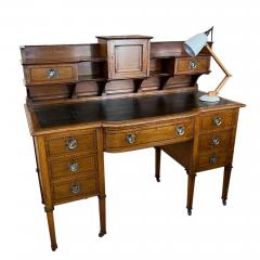 British Oak Arts and Crafts Desk - 2887170