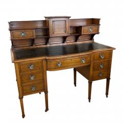 British Oak Arts and Crafts Desk - 2887171