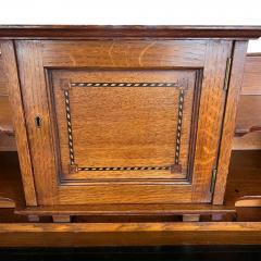 British Oak Arts and Crafts Desk - 2887174