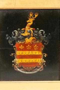 British Painted Coat Of Arms - 4140094