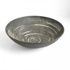 Britt Louise Sundell TWO BRITT LOUISE SUNDELL SPIRAL BOWLS FOR GUSTAVSBERGS STUDIO SWEDEN 1960 - 3167939