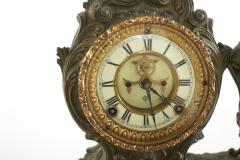 Bronze Ansonia The Composer Figural Mantel Clock - 2107506
