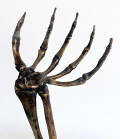 Bronze Arles del Rio Sculpture Hoping That Things Fall From the Sky  - 4599470