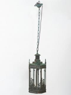 Bronze Art Deco Lantern Circa 1920 30s - 4435634