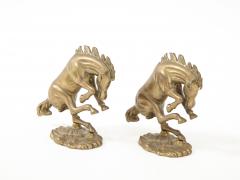 Bronze Bucking Broncos Figures Bookends - 2614866