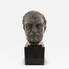 Bronze Bust of a Mans Head - 4683007