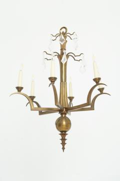 Bronze Ceiling Light by Paolo Buffa 1903 1970  - 4034384