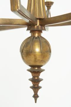 Bronze Ceiling Light by Paolo Buffa 1903 1970  - 4034387