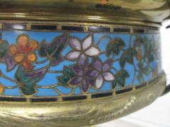 Bronze Cloisonn Centerpiece Bowl - 2017670