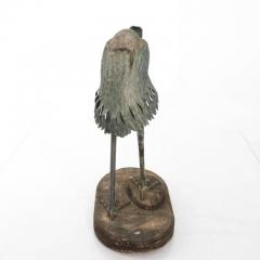 Bronze Crane Figure circa 1800 - 1327075