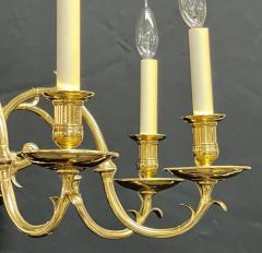 Bronze Georgian Style Chandelier having Eight Lights - 2933431