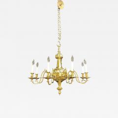 Bronze Georgian Style Chandelier having Eight Lights - 2933831