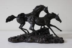 Bronze Horse Sculpture - 3172594