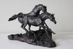 Bronze Horse Sculpture - 3172595