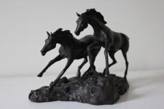Bronze Horse Sculpture - 3172598