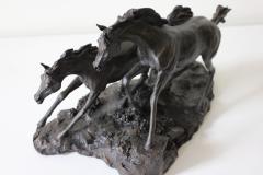 Bronze Horse Sculpture - 3172600