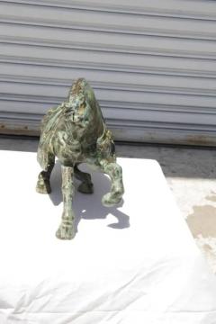 Bronze Horse Statue Vintage Asian Horse Statue - 4150794