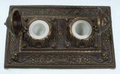 Bronze Inkwell Early 20th Century - 4401488