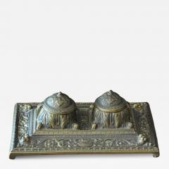 Bronze Inkwell Early 20th Century - 4402473