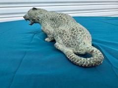 Bronze Leopard with Spots and Patina - 4523795