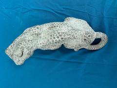 Bronze Leopard with Spots and Patina - 4523797