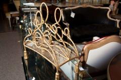 Bronze Magazine Rack Attributed to Maison Jansen - 2937329