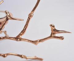 Bronze Magnolia Candle Holder - 1233763