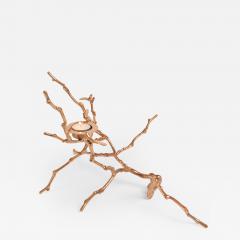 Bronze Magnolia Candle Holder - 1235528