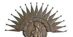 Bronze Male Nude with Aureole  - 4311213