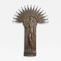 Bronze Male Nude with Aureole  - 4311441