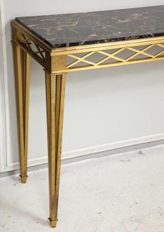 Bronze Marble top Console in the Art Deco Manner - 2066416