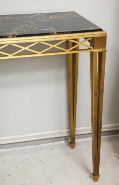 Bronze Marble top Console in the Art Deco Manner - 2066418