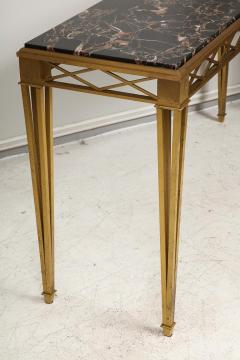 Bronze Marble top Console in the Art Deco Manner - 2066424