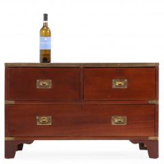 Bronze Mounted Mahogany Campaign Chest C 1910 - 4601416