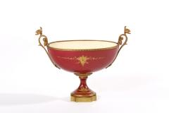 Bronze Mounted Sevres Porcelain Footed Centerpiece - 1563627