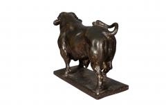 Bronze Of A Standing Bull - 4723171
