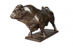 Bronze Of A Standing Bull - 4723173