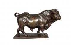 Bronze Of A Standing Bull - 4723196