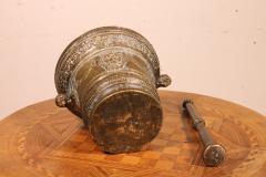 Bronze Pharmacy Mortar Italy 17 century - 2836633