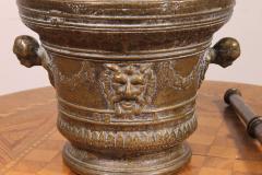 Bronze Pharmacy Mortar Italy 17 century - 2836635