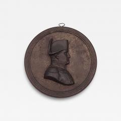 Bronze Plaque of Napoleon France circa 1900 - 4014701