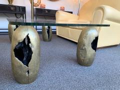 Bronze Sculpture Coffee Table France 1970s - 1227194