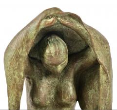 Bronze Sculpture of Mother and Child Jose Kuri Brena Mexican 1914 2004  - 4734826