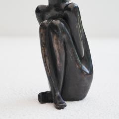 Bronze Sculpture of a Sitting Man - 4608824