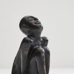 Bronze Sculpture of a Sitting Man - 4608838