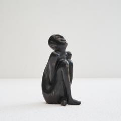 Bronze Sculpture of a Sitting Man - 4608842